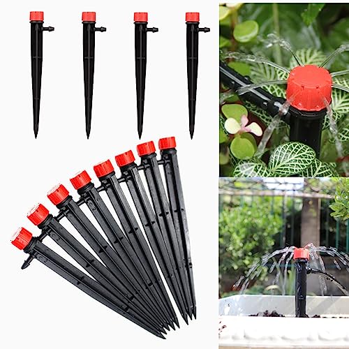 50pcs Drip Emitters for 1/4" Drip Irrigation Tubing - color: Drip Emitters