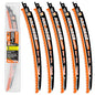 Amartisan 5-Piece Arc Edge Saw Blades - size: Arc Edge Wood Pruning Saw Blades (12 Inch)