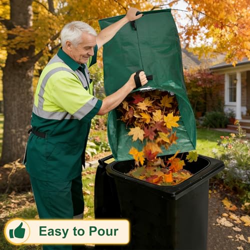 72 Gallon Lawn Leaf Bags, Yard Waste Bags, Leaf Collector, 2 Pack - size: 1 Count (Pack of 2)