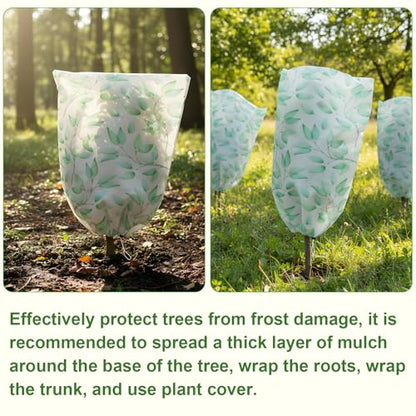 4 Pack Plant Covers Frost Protection with Zipper,31" X 40" - size: 31" X 40"