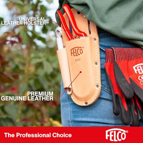 Felco F910 Leather Holster - style: Leather Plus