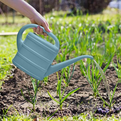 ZXJ Small Plant Watering Can - 1/3 Gallon - Grey - color: Gray