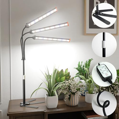 Grow Light for Indoor Plants,5000K Full Spectrum Growing Plant Lamp - size: 150Watts