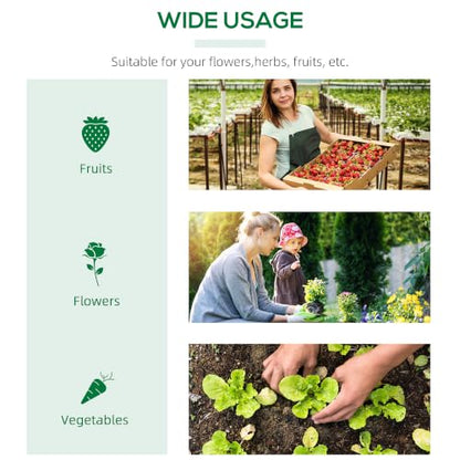 Outsunny 4' x 2' x 2' Portable Mini Greenhouse, Small Green House, Green - color: Green, size: 4' x 2' x 2'