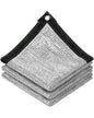 vensovo 70% Reflective Aluminet Shade Cloth with Grommets, 3 x 4 ft - color: 70%, size: 3x4FT