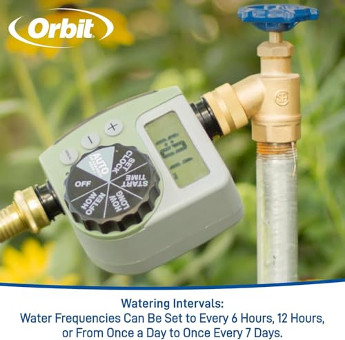 6-Pack (6 Total Timers) Orbit One Outlet Single-Dial Hose Faucet Timer - size: Single ( 6 Pack )