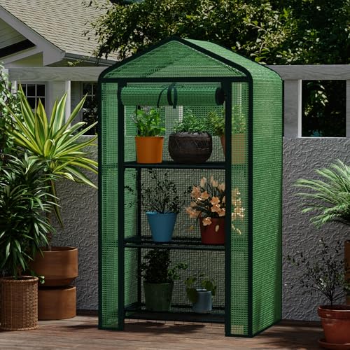 3-Tier Mini Greenhouse for Indoor Outdoor - style: 3-Tier