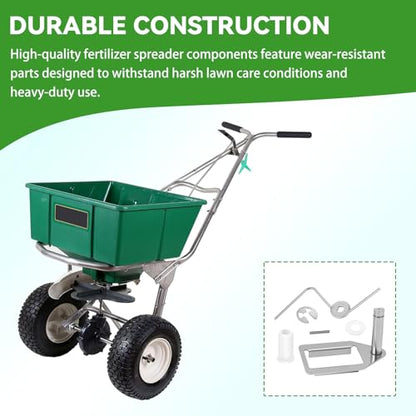Fertilizer Spreader Agitator Kit for Lesco 80/50lb Push Spreader Spreader