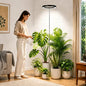 10" Grow Lights for Large Indoor Plants, Full Spectrum Indoor Plant Light - color: Black