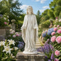 Virgin Mary Statue, 29.4" Outdoor Statue, Fall Decor for Garden Yard - size: 29.4" H Virgin Mary