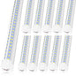 AQIQUUT Led Shop Lights 4FT 50W 6500K 7000LM Clear White,Shop Light 4FT 110V Linkable Integrated V-Shape for Shop Garage,Warehouse,Workbench and Workshop Commercial Bay Lighting(10-Pack) - size: 4FT 6500K 10-Pack