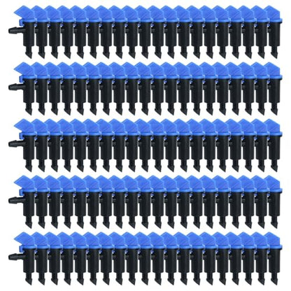 100 Pack 2 GPH Drip Emitter, Blue - size: 2GPH,100pcs