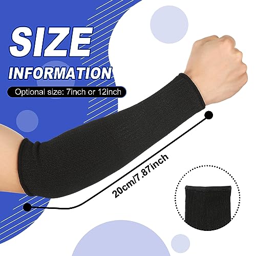 Sintege Arm Sleeves for Thin Skin,7.9 Inch,Light Blue, Dark Blue, Black - color: Light Blue, Dark Blue, Black, size: 7.9 Inch