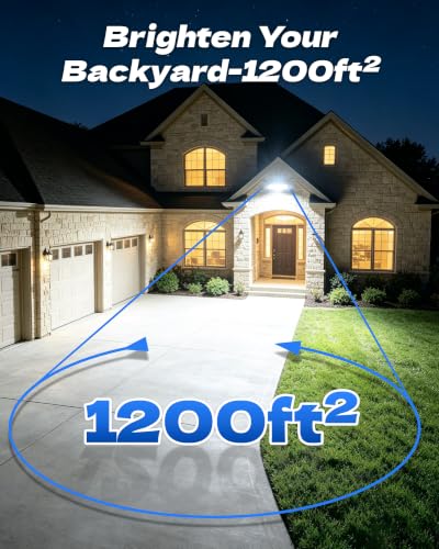 2 Pack LED Shop Lights, 100W 14000LM 6000K Plug in Garage Light Waterproof - size: 2 Piece