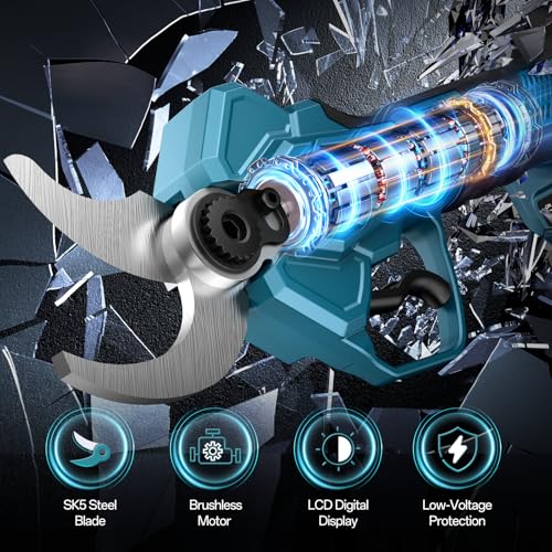 Electric Pruning Shears for Makita 18V Battery, 2" Cutting Diameter
