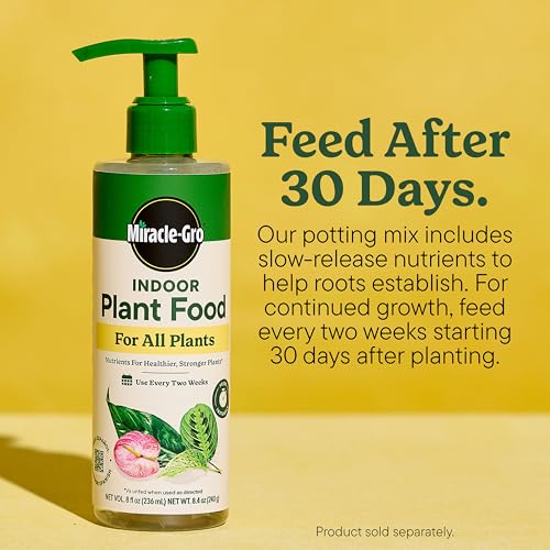 Miracle-Gro Indoor Plant Grow, Feed & Protect Houseplant Care Bundle - size: 6 qt (2-Pack)