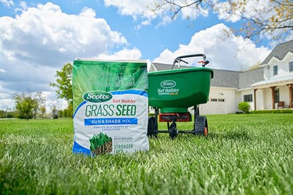 Scotts Turf Builder Grass Seed Sun & Shade Mix, 16 lbs. - size: 16 lb.