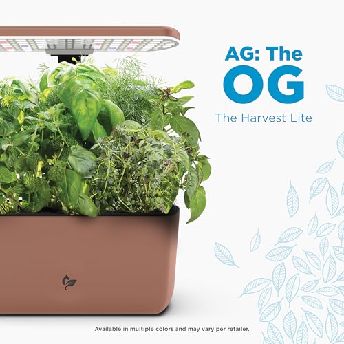 AeroGarden Harvest Lite, Mocha - color: Mocha, style: Harvest Lite