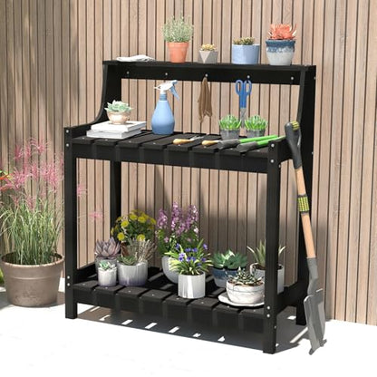 Potting Table–Storage,Workstation - color: Black