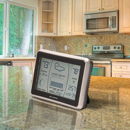 AcuRite (00621A2) Wireless Weather Forecaster with Intelli-Time Technology