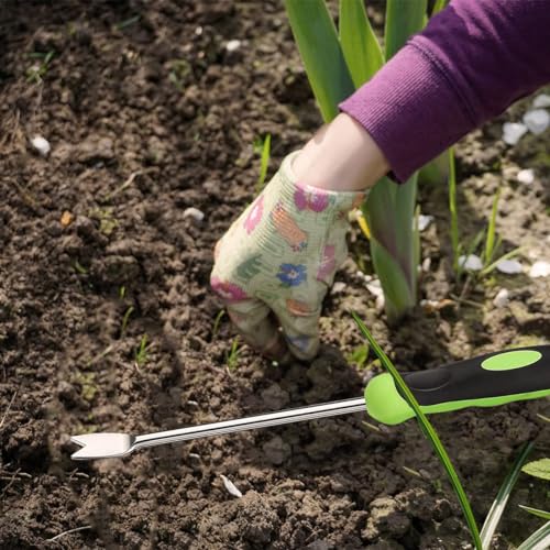 2Pcs Hand Weeder Tool Garden Weeding Tool,High Stainless Steel