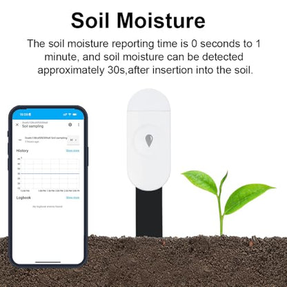 Haozee Intelligent Soil Moisture Sensor, 3 Pack, Zigbee Hub Required - color: 3 Pack