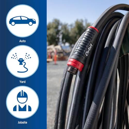 Orbit Pro POLYFUSION Heavy Duty Water Hose (50-Foot x 5/8-Inch) - size: 50 Ft, style: Pro Polyfusion