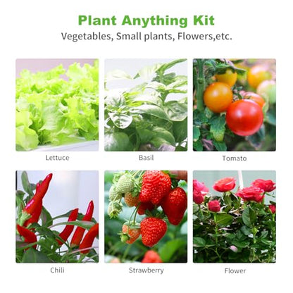 Oliz 50Pk Hydroponics Grow Baskets w/ 51 Pod Labels, Fits Most Systems