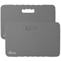 Dimple 2 Set Kneeling Pad High Density Thick Foam Comfort Kneeling Pad Mats - color: Grey, size: 2 Pack