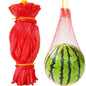 50 PCS Watermelon Nets,20 Inches Melon Hammock Red Onion Mesh Bags,Reusable Cantaloupes Hanging Mesh Bag with Drawstring for Trellis Vertical Garden Growing - size: 50 PCS 20 Inches Watermelon Nets