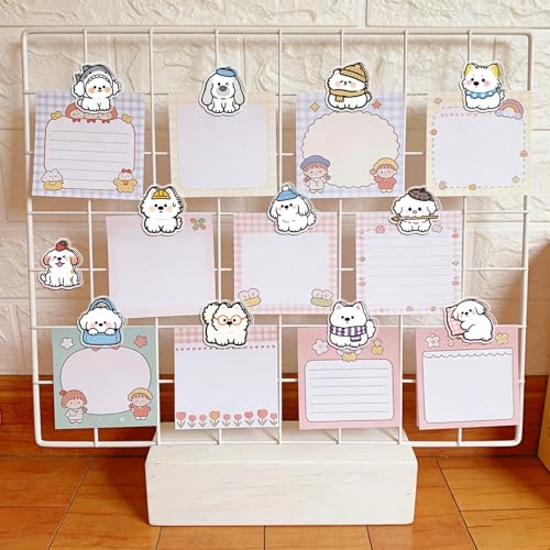 MAYJOYDIY 24Pcs 12 Styles Funny Dog Shaped Acrylic Chip Clips Little White Dog Bag Sealer Sealing Closures Cute Animal Bag Clips for Food Storage Airtight Seal Grip - color: Dog