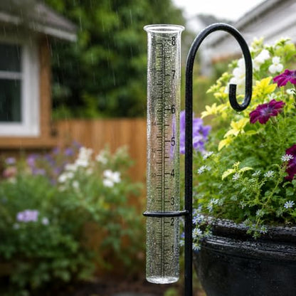 SPI Home- San Pacific Intl Rain Gauge Glass Replacement (Tall)