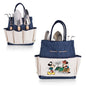 Picnic TIME Disney Mickey Mouse & Minnie Mouse Garden Bag with Tool Set, Garden Tool Organizer Bag, Gardening Tools Gifts for Women and Men, (Navy Blue with Beige Accents) - color: Disney Mickey Mouse & Minnie Mouse - Navy Blue with Beige Accents