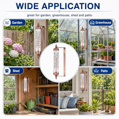 Outdoor Thermometer Waterproof,Outside Thermometer