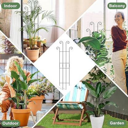 Coomin 32.6in Monstera Plant Support, Plant Trellis Indoor 2P - size: 32.6in/2p