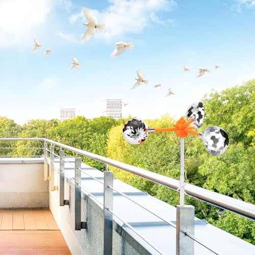 Bird Scare Reflective Device Bird reflectors to Keep Birds Away - color: Orange