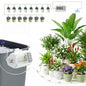 Auto Irrigation System, Battery Power Drip Watering System with Programmable Timer & Anti-Siphon Valve for 15 Indoor Outdoor Potted Plants - color: Battery Power