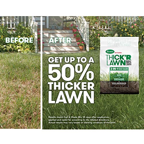 Scotts Turf Builder Thick'R Lawn Tall Fescue Mix, 40 lbs. - size: 40 lb.