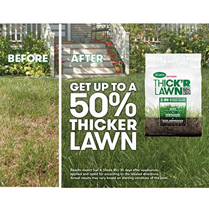 Scotts Turf Builder Thick'R Lawn Tall Fescue Mix, 40 lbs. - size: 40 lb.