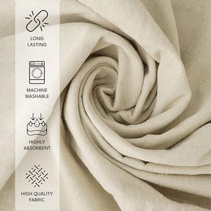 Canvas Painters Drop Cloth (Size 4 x 12 Feet - Pack of 1) - Pure Cotton Paint Drop Cloth for Painting, Curtains, Furniture & Floor Protection - All Purpose Thick Canvas tarp with Double Stitched Edges - size: 4' x 12' - Pack of 1