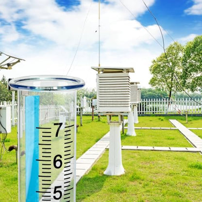 BinaryABC 8.3" Glass Rain Gauge Replacement Tube, Outdoor Rain Meter
