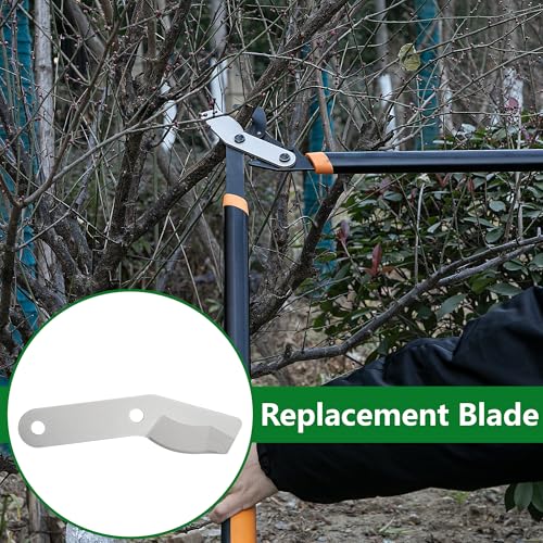 Adnee 3 Pcs SK5 Steel Lopper Replacement Blade-Bypass Lopper Blade for Tree Trimming-Replacement Blades Garden Tools Fit for PowerGear2 - color: 3 Pcs-silver