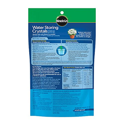 Miracle-Gro Water Storing Crystals, 12 oz. - size: 12 oz