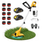 21V Electric Weed Wacker Cordless String Trimmer 2 X 2.0Ah Batteries