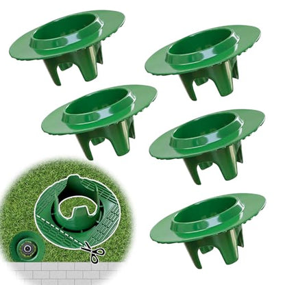 5Pack Sprinkler Head Protector, Cuttable Design, ABS Plash Guard - size: 5Pack