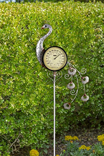 Poolmaster 54581 Outdoor Decoration Garden Stake, Peacock, Multi - style: Peacock