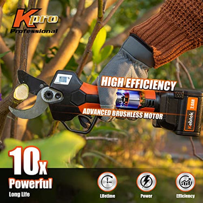 Kebtek Electric Pruners Cordless Pruning Shear 40MM Professional