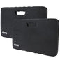 Dimple Kneeling Pad, High Density Thick Foam Comfort Kneeling Mats (2 Set) - color: Black, size: 2 Pack