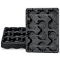 homenote 10 Pack 12 Cell Reusable Seed Starting Trays for 4 Inch Planters - size: 4 Inch, style: 10 Pack Seed Starter Tray