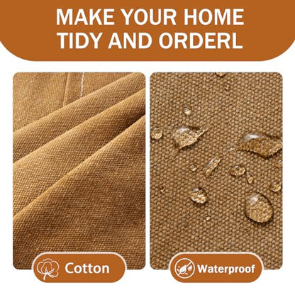 Woodworking Apron Heavy Wax Canvas Work Apron - color: Khaki
